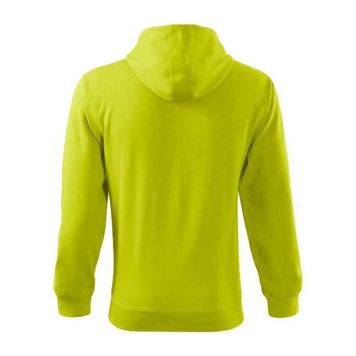 Sweatshirt homme Trendy Zipper 410 - lime