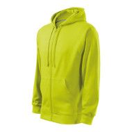 Sweatshirt homme Trendy Zipper 410 - lime
