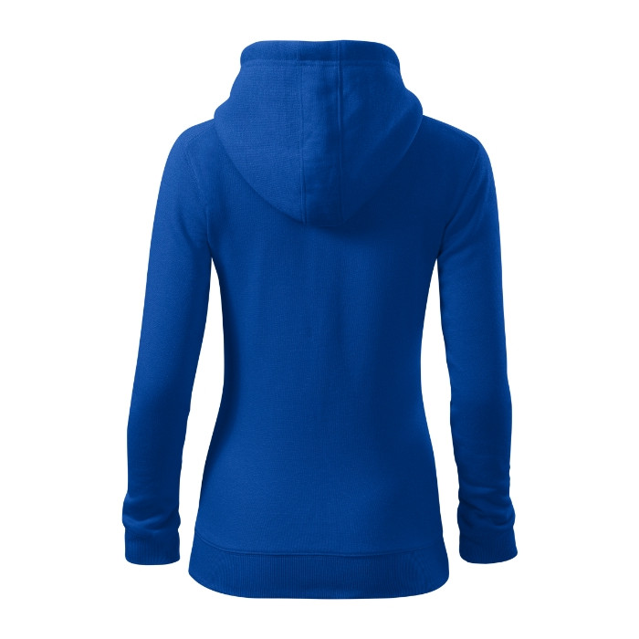 Sweatshirt femme Trendy Zipper 411 - bleu royal