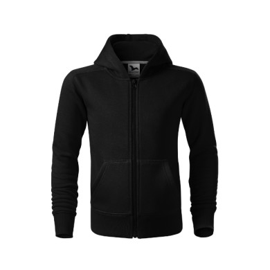 Sweatshirt enfant Trendy Zipper 412 - noir