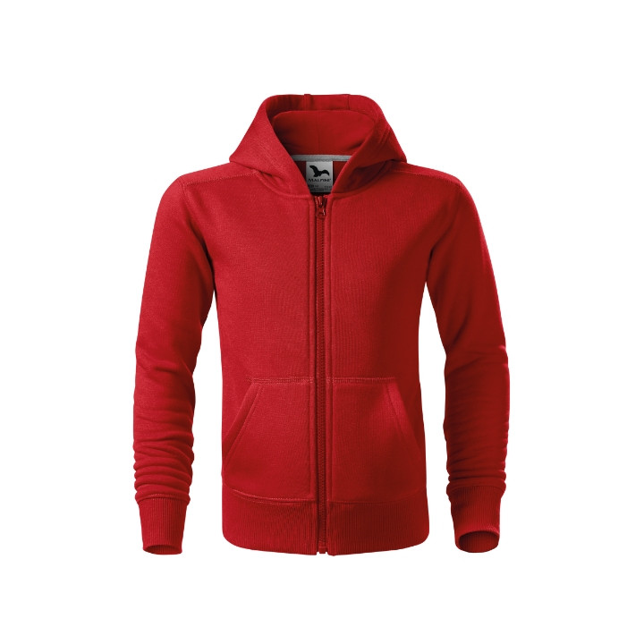 Sweatshirt enfant Trendy Zipper 412 - rouge