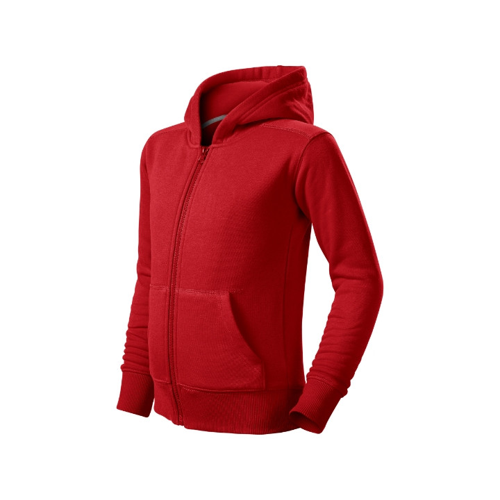 Sweatshirt enfant Trendy Zipper 412 - rouge