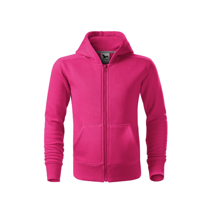Sweatshirt enfant Trendy Zipper 412 - magenta