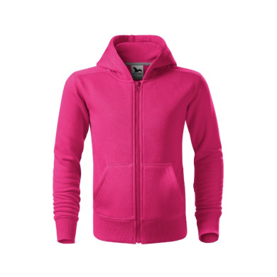 Sweatshirt enfant Trendy Zipper 412 - magenta