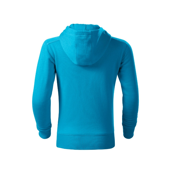 Sweatshirt enfant Trendy Zipper 412 - turquoise
