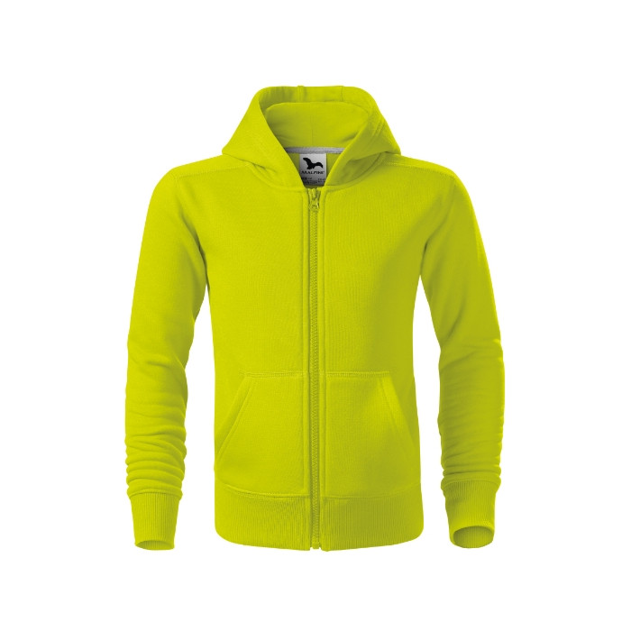 Sweatshirt enfant Trendy Zipper 412 - lime