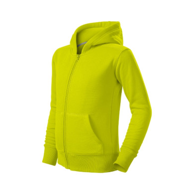 Sweatshirt enfant Trendy Zipper 412 - lime