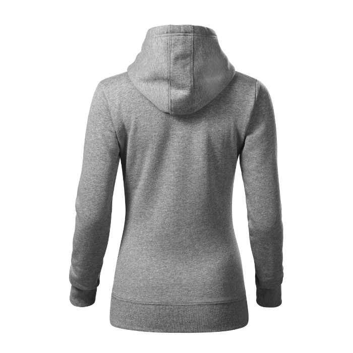 Sweatshirt femme Cape 414 - gris chiné foncé