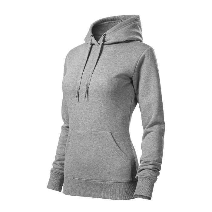 Sweatshirt femme Cape 414 - gris chiné foncé