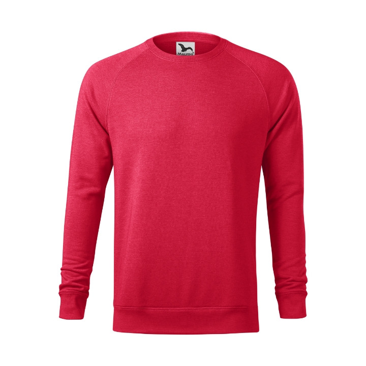 Sweatshirt homme Merger 415 - mélange rouge