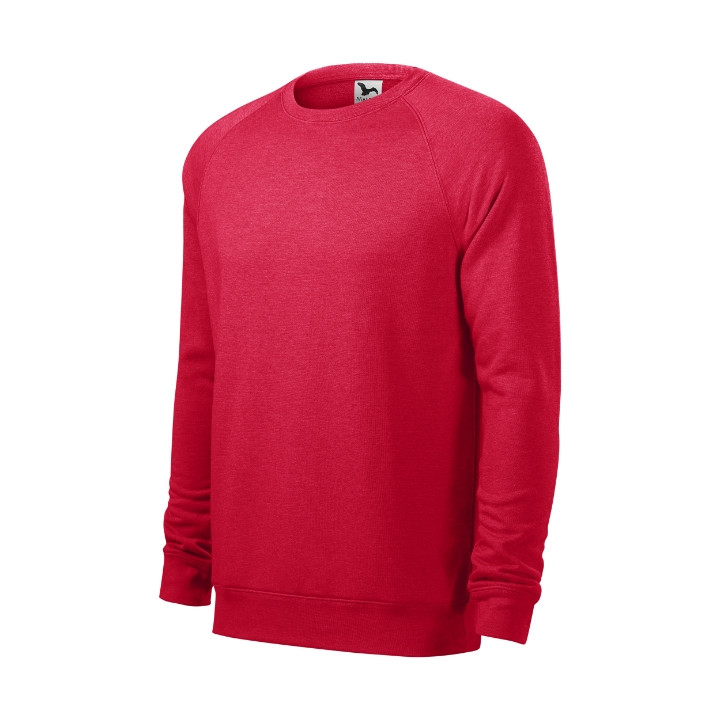 Sweatshirt homme Merger 415 - mélange rouge