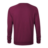 Sweatshirt homme Merger 415 - mélange rouge prune