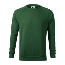 Sweatshirt homme Merger 415 - mélange vert bouteille