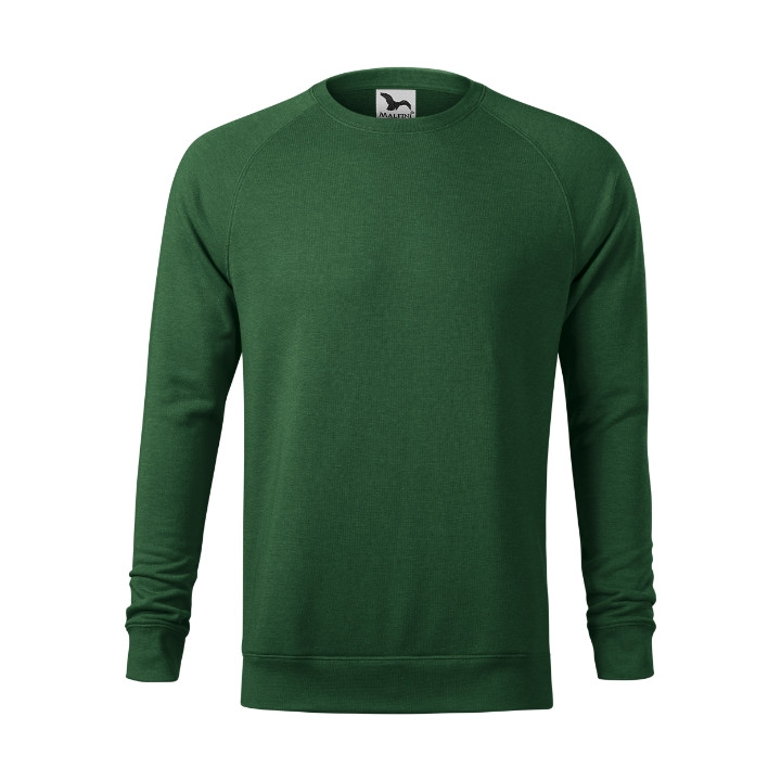 Sweatshirt homme Merger 415 - mélange vert bouteille