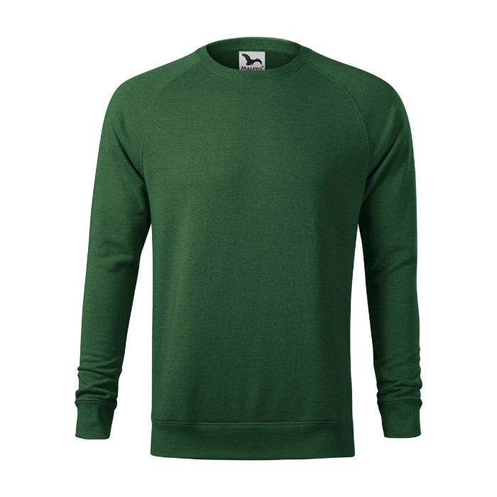 Sweatshirt homme Merger 415 - mélange vert bouteille