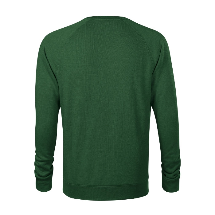 Sweatshirt homme Merger 415 - mélange vert bouteille