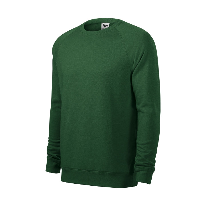 Sweatshirt homme Merger 415 - mélange vert bouteille