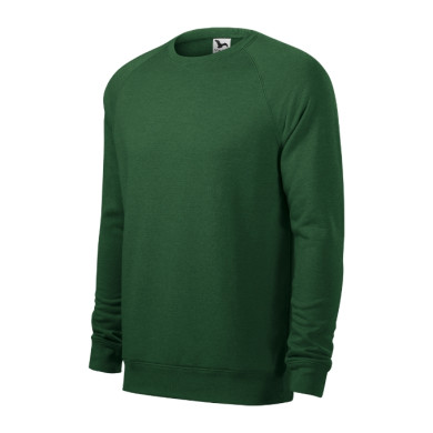 Sweatshirt homme Merger 415 - mélange vert bouteille
