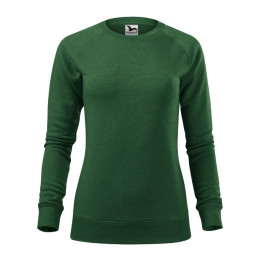 Sweatshirt femme Merger 416 - mélange vert bouteille