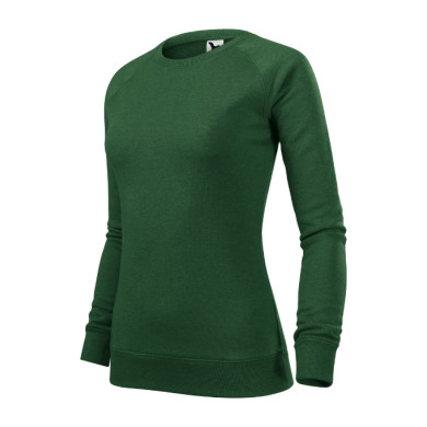 Sweatshirt femme Merger 416 - mélange vert bouteille