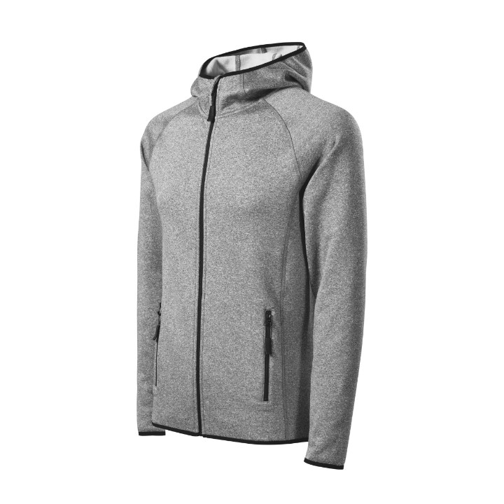 Stretch fleece homme Direct 417 - gris chiné foncé
