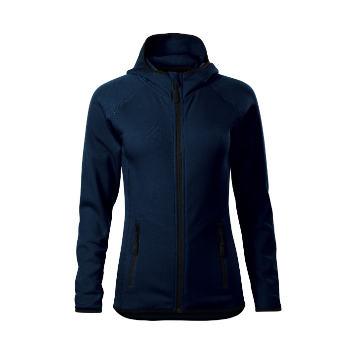 Stretch fleece femme Direct 418 - bleu marine