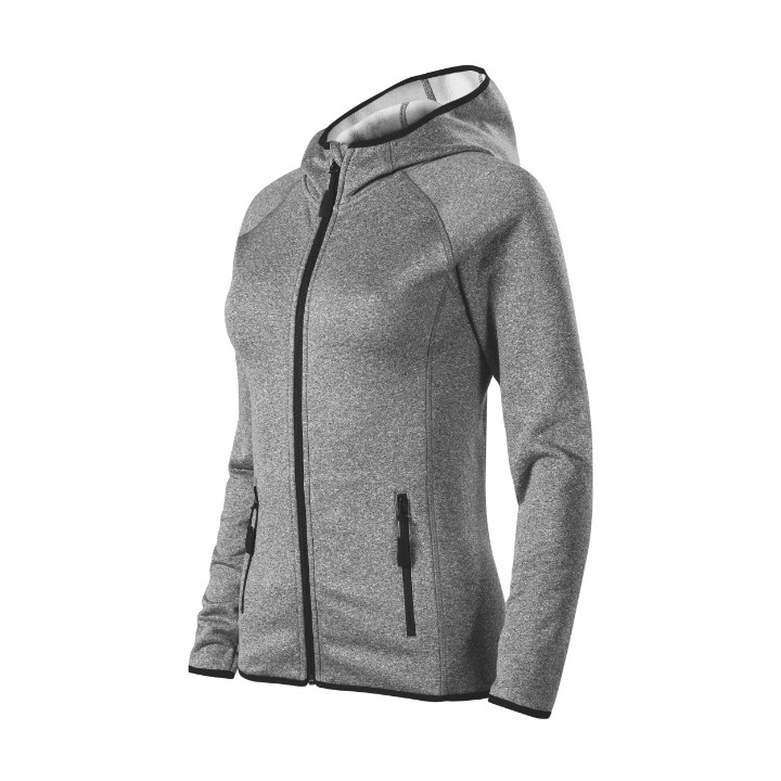 Stretch fleece femme Direct 418 - gris chiné foncé