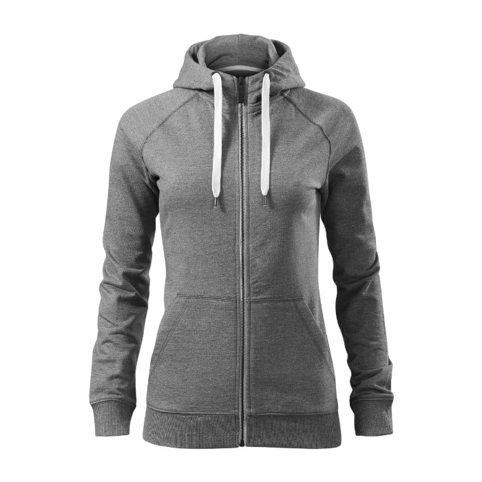 Sweatshirt femme Voyage 451 - gris chiné foncé