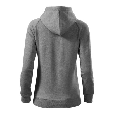 Sweatshirt femme Voyage 451 - gris chiné foncé