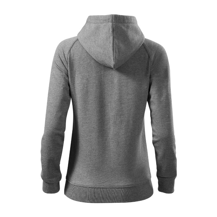 Sweatshirt femme Voyage 451 - gris chiné foncé