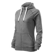 Sweatshirt femme Voyage 451 - gris chiné foncé