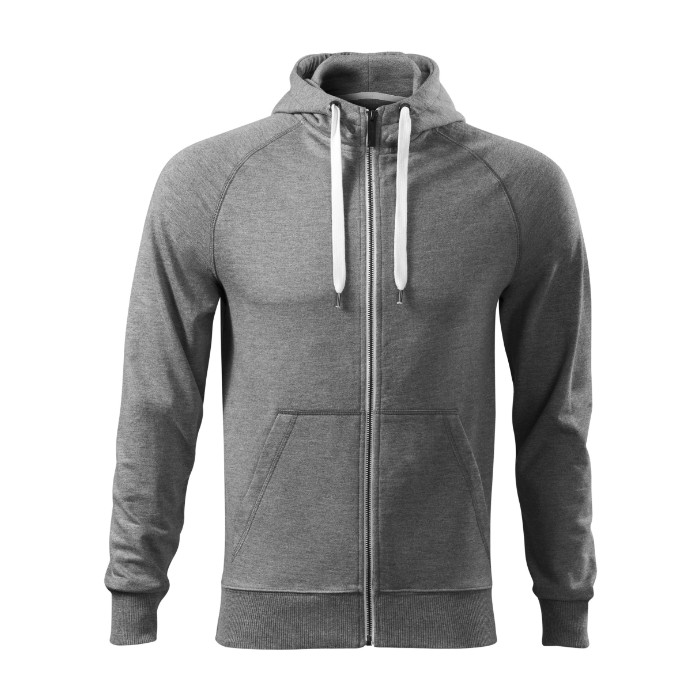 Sweatshirt homme Voyage 452 - gris chiné foncé