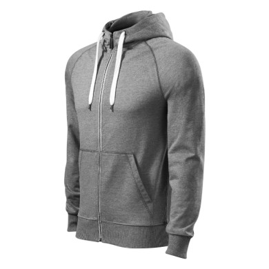 Sweatshirt homme Voyage 452 - gris chiné foncé