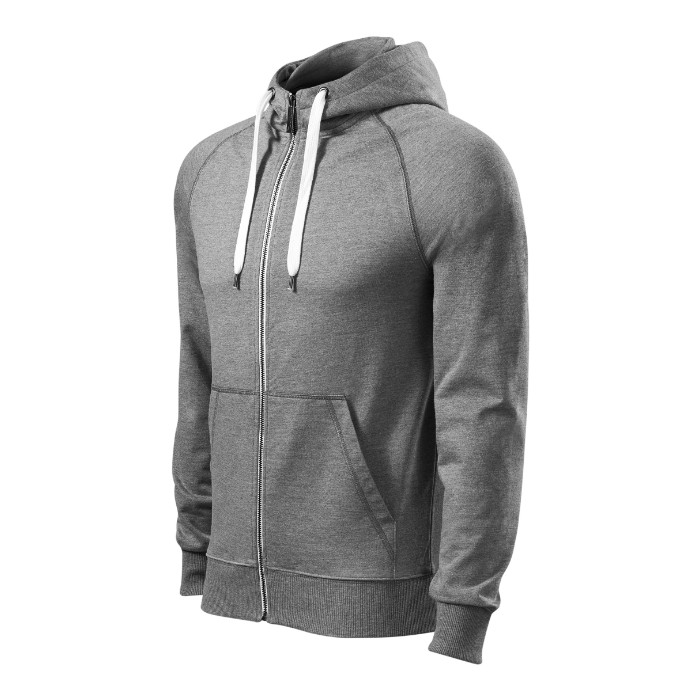 Sweatshirt homme Voyage 452 - gris chiné foncé