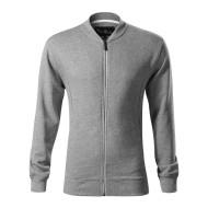 Sweatshirt homme Bomber 453 - gris chiné foncé