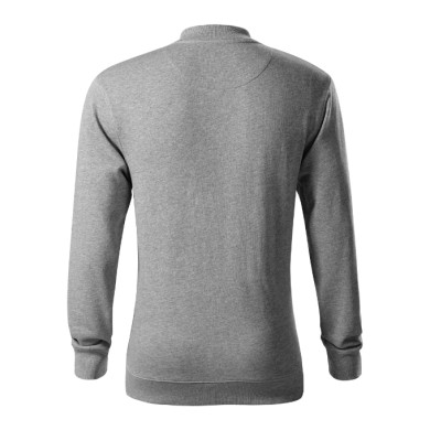 Sweatshirt homme Bomber 453 - gris chiné foncé