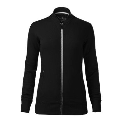 Sweatshirt femme Bomber 454 - noir