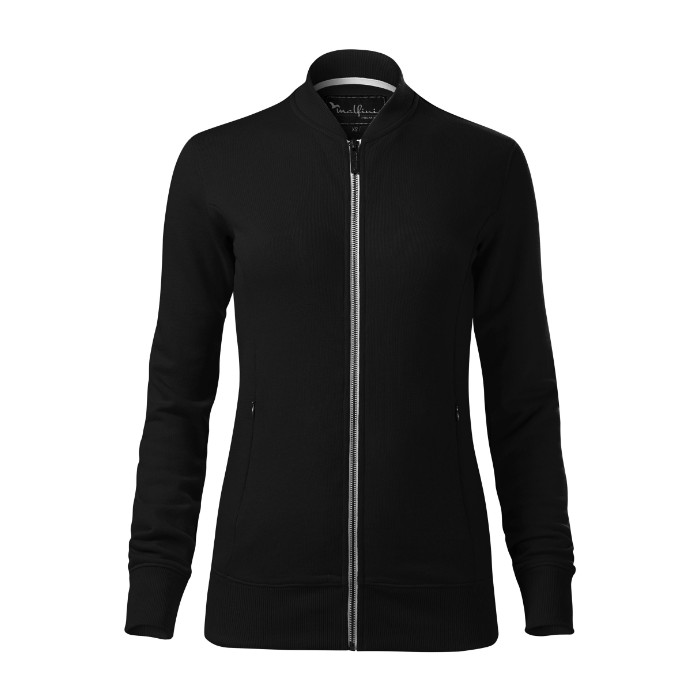 Sweatshirt femme Bomber 454 - noir