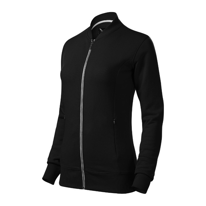 Sweatshirt femme Bomber 454 - noir