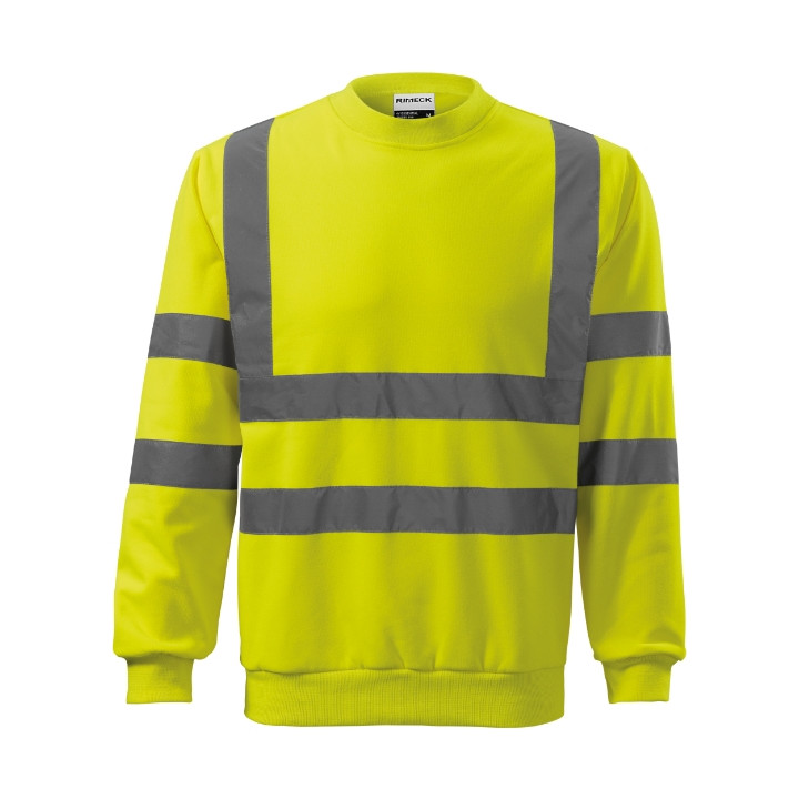Sweatshirt unisex HV Essential 4V6 - jaune fluorescent