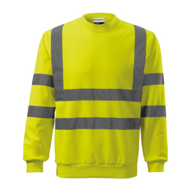 Sweatshirt unisex HV Essential 4V6 - jaune fluorescent