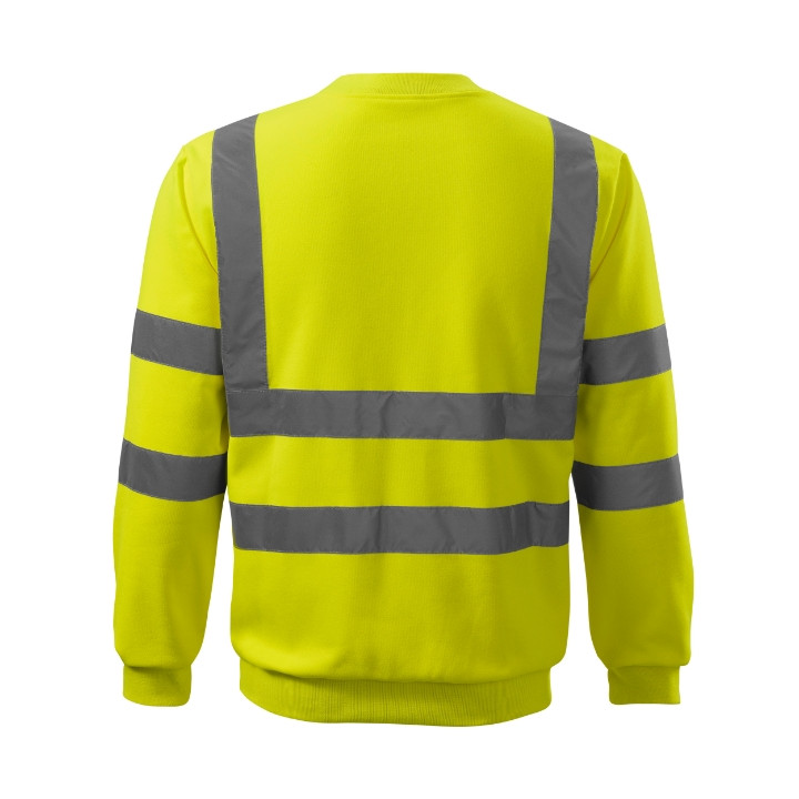 Sweatshirt unisex HV Essential 4V6 - jaune fluorescent