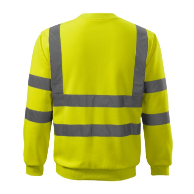 Sweatshirt unisex HV Essential 4V6 - jaune fluorescent