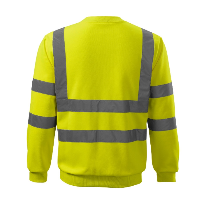 Sweatshirt unisex HV Essential 4V6 - jaune fluorescent