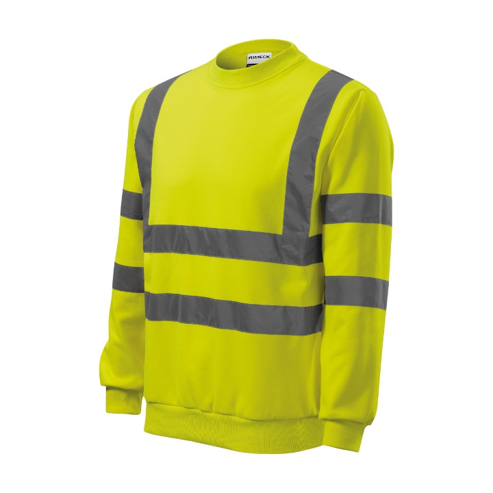 Sweatshirt unisex HV Essential 4V6 - jaune fluorescent