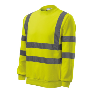 Sweatshirt unisex HV Essential 4V6 - jaune fluorescent