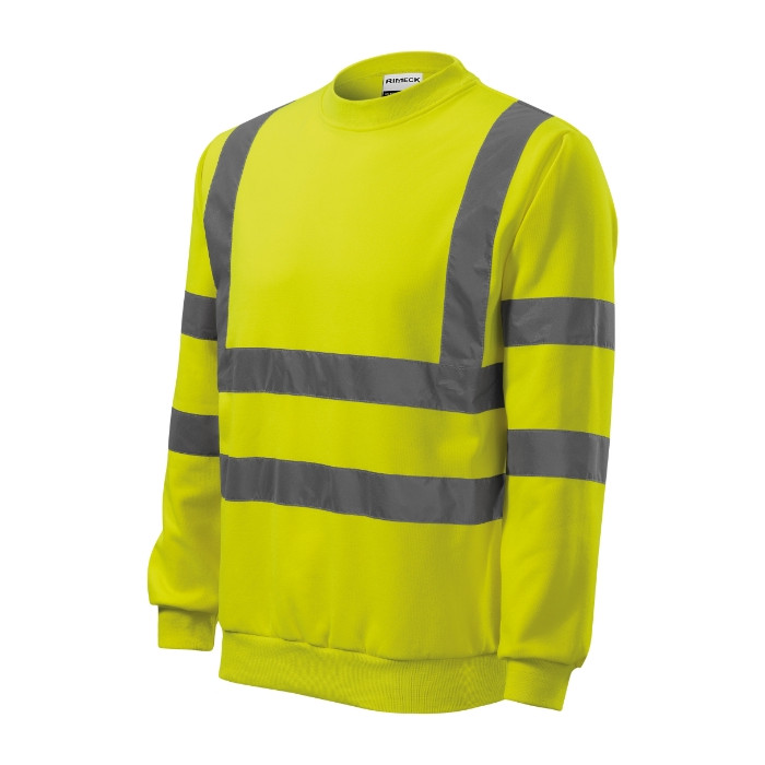 Sweatshirt unisex HV Essential 4V6 - jaune fluorescent