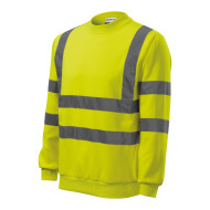 Sweatshirt unisex HV Essential 4V6 - jaune fluorescent