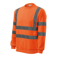 Sweatshirt unisex HV Essential 4V6 - orange fluorescent