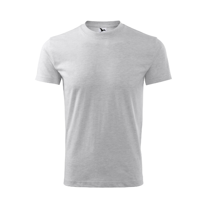Tee-shirt unisex Classic 101 - gris chiné clair